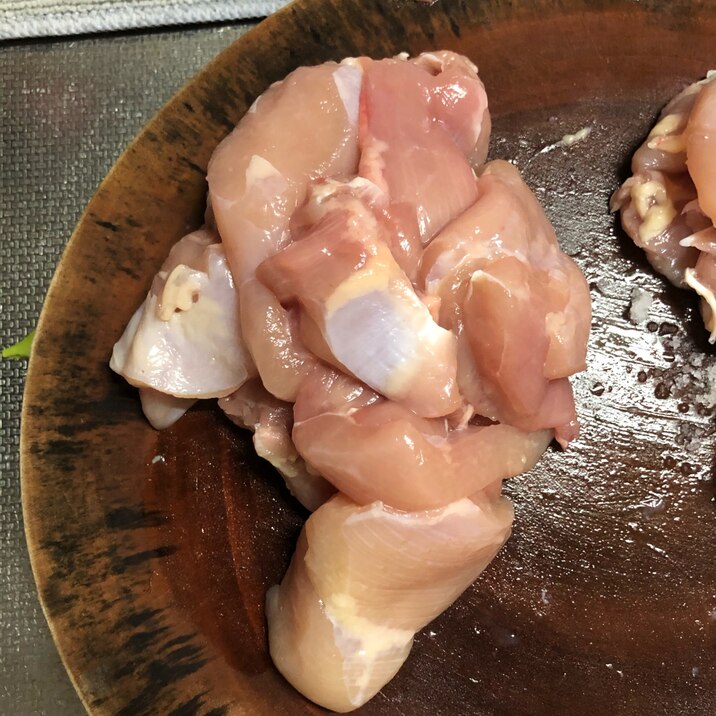 美味しい鶏肉の下処理